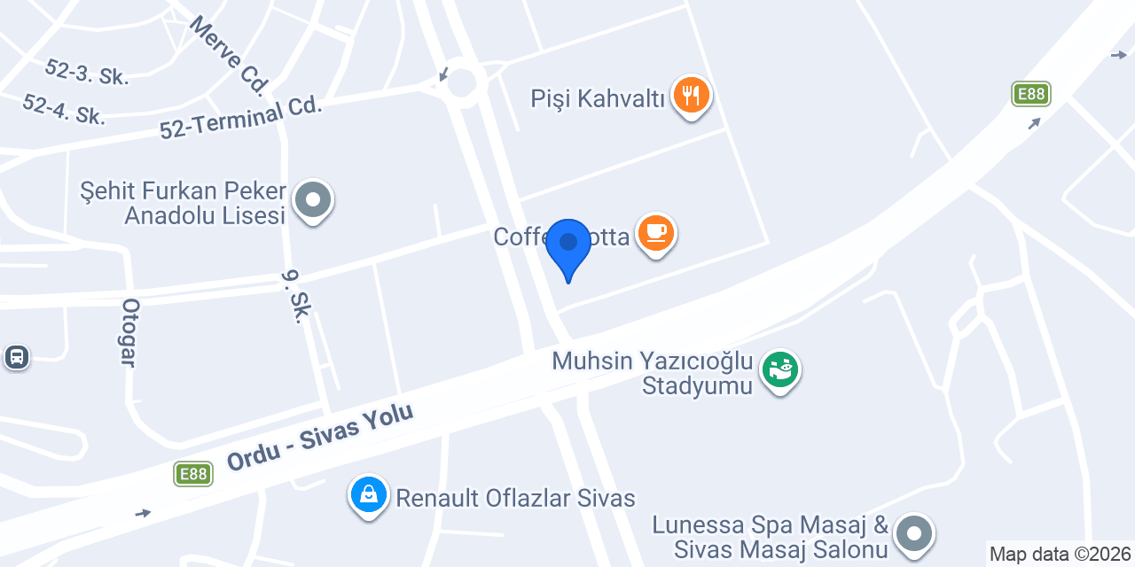 Mantigram Sivas konumu