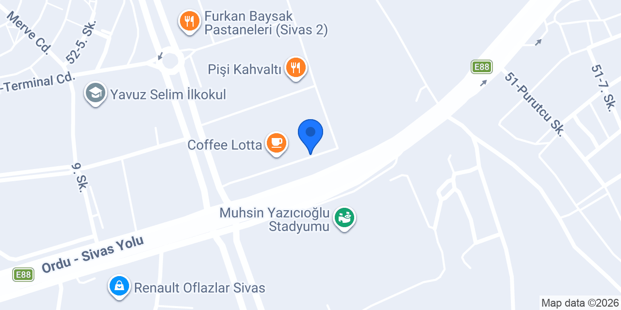 Pusula Psikoloji Sivas konumu