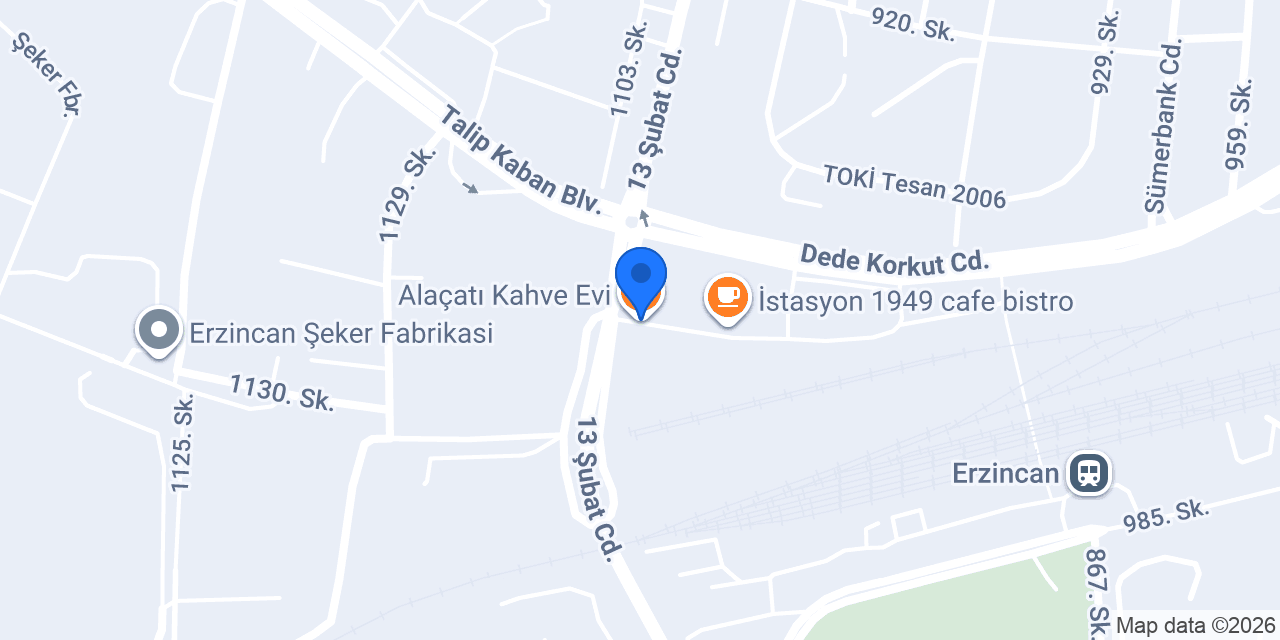 Alaçatı Kahve Evi konumu