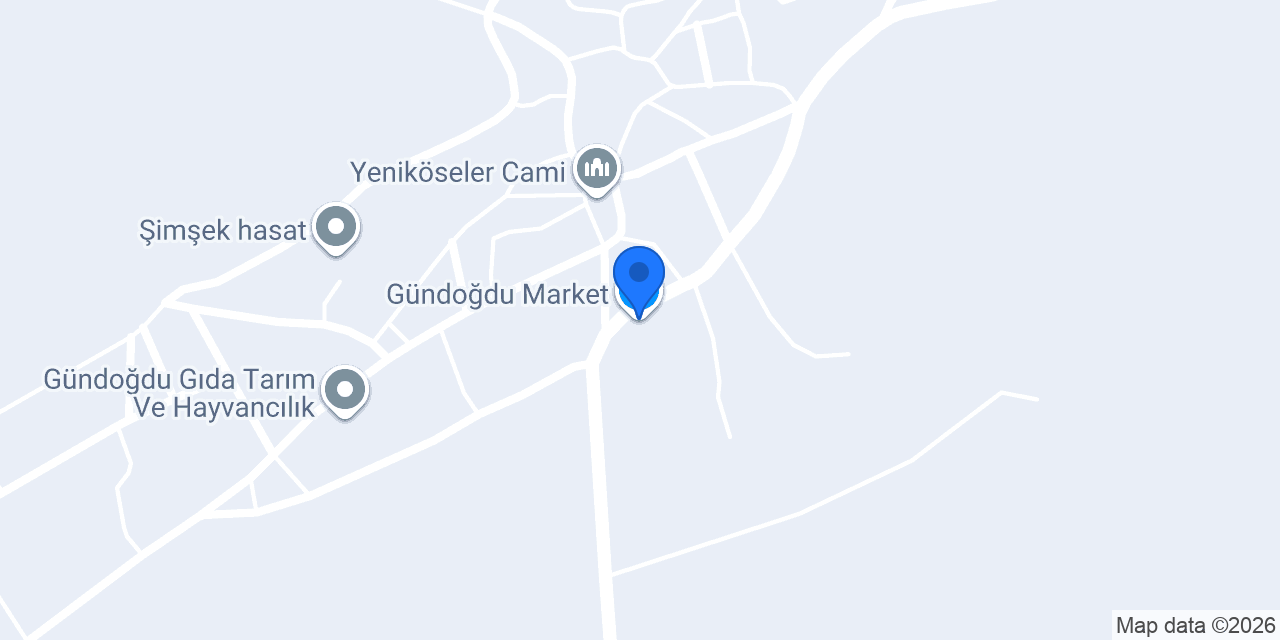 Gündoğdu Market konumu