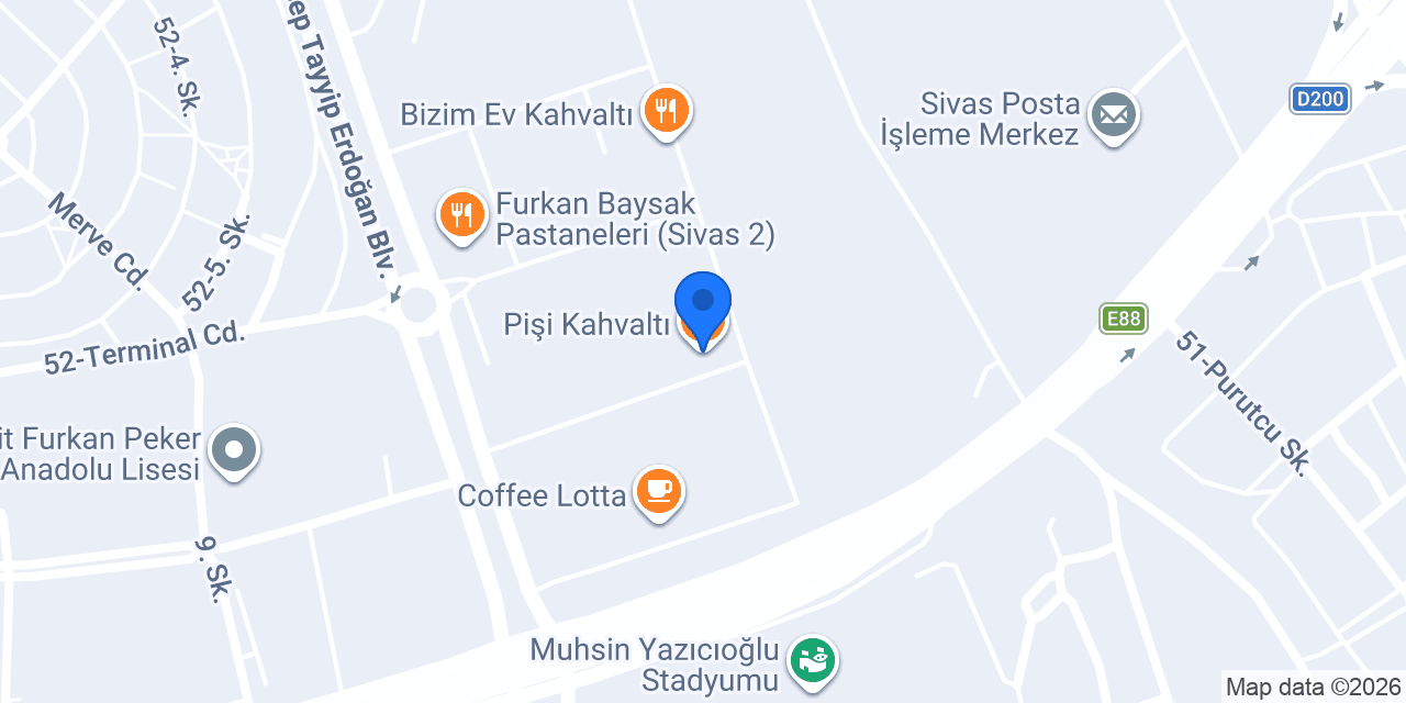 Pişi Kahvaltı konumu