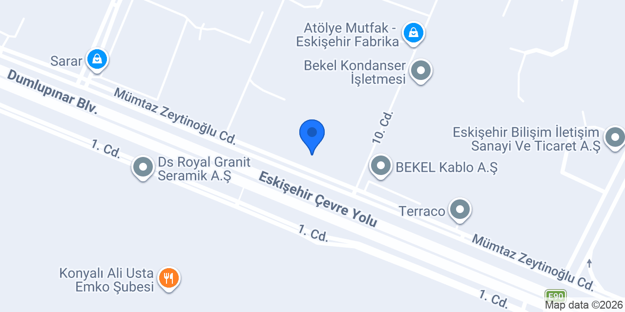 Alipsan Kağıt Makineleri konumu
