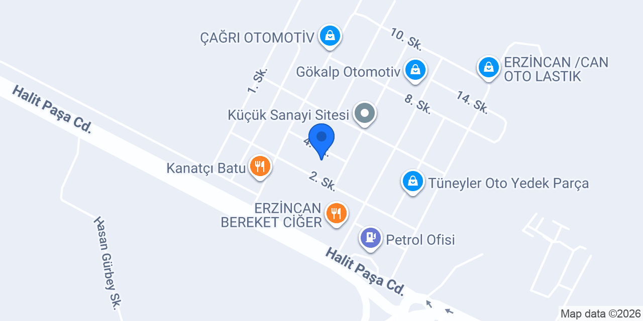 MC GARAGE konumu