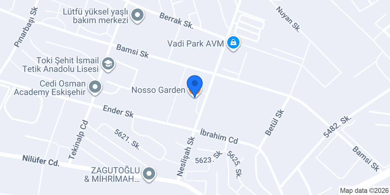 Nosso Garden konumu