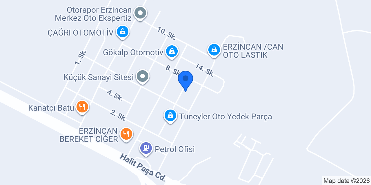 BAHAR GARAJ konumu