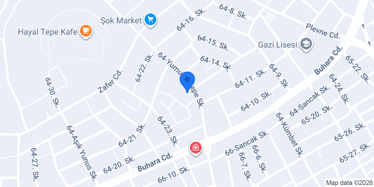 Muzaffer Sarısozen Ortaokulu konumu