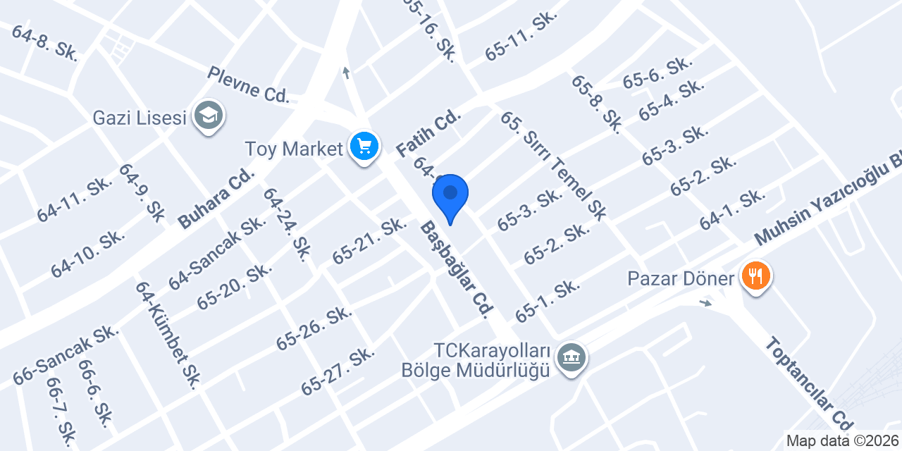 Elit pastanesi OĞUZHAN TOPÇU konumu