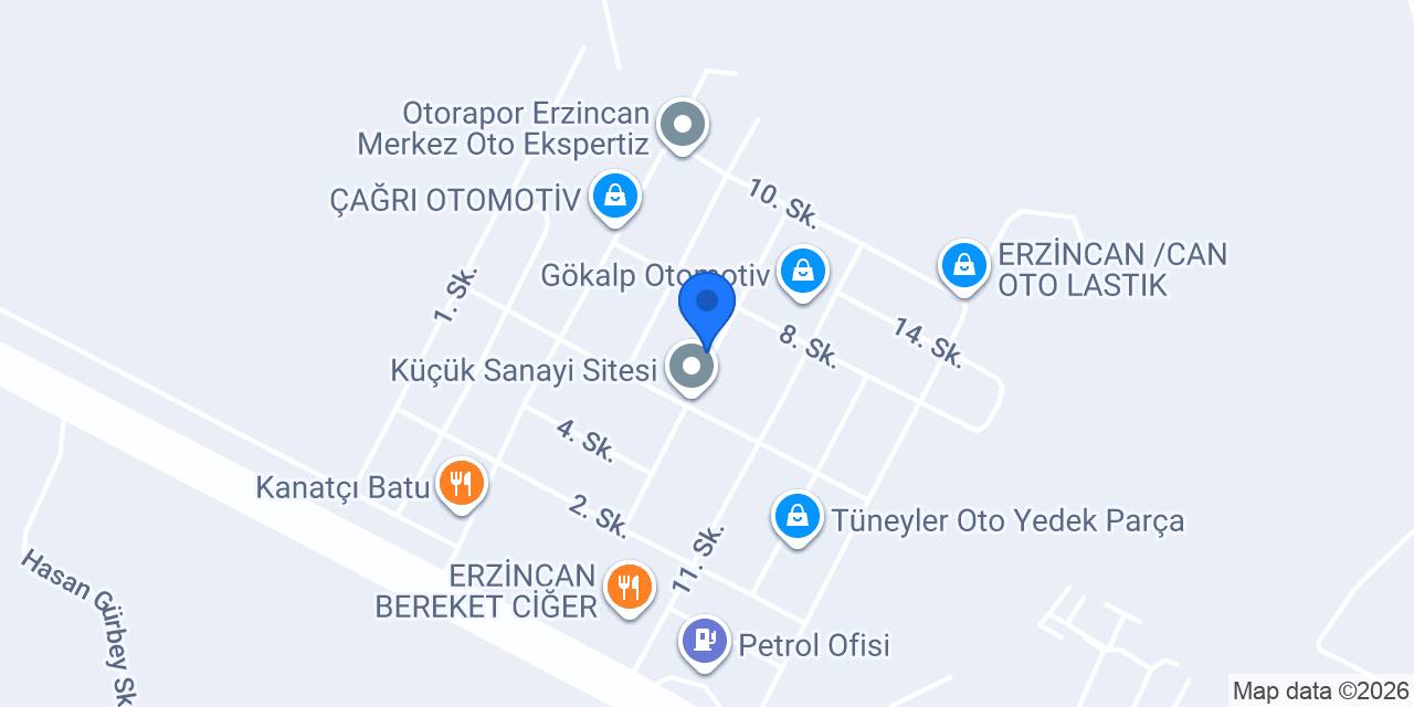 auto center konumu