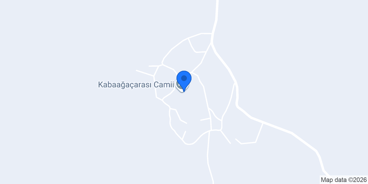 Kabaağaçarası Camii konumu