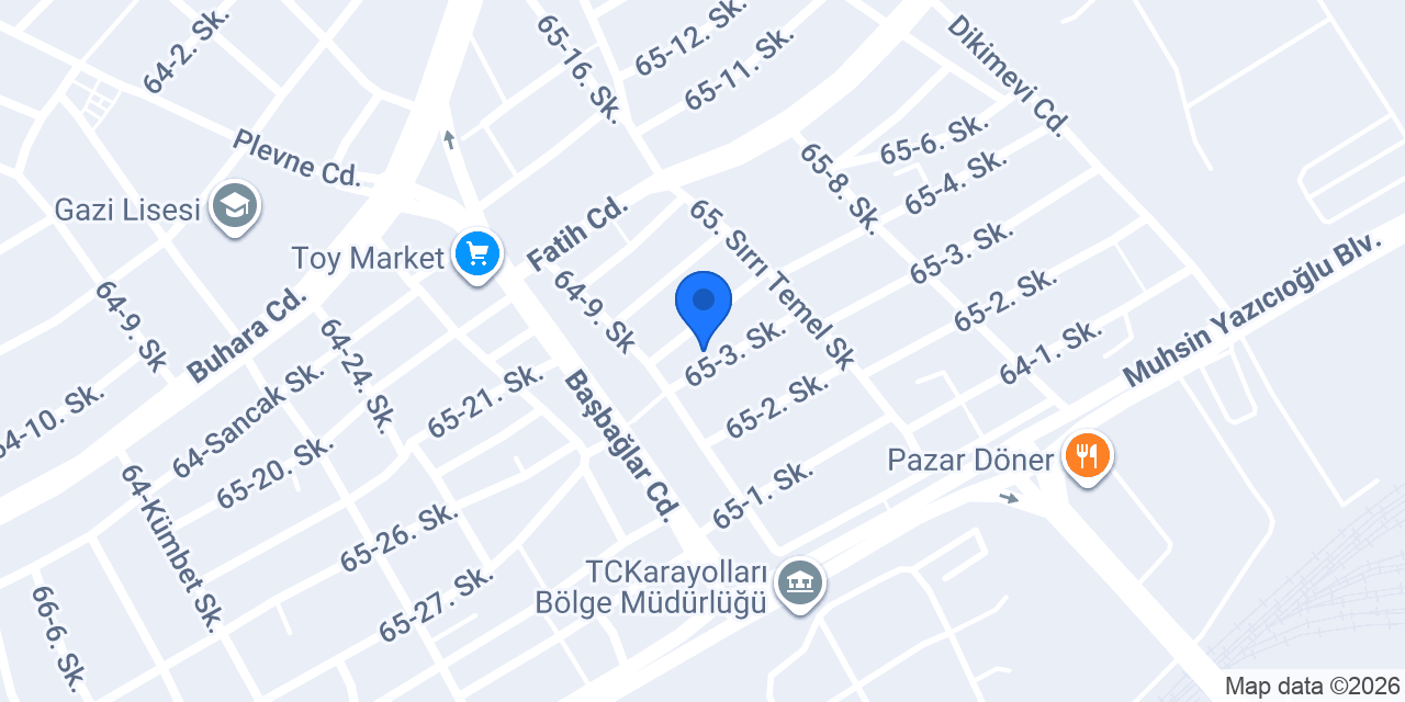 Gazipaşa Ortaokulu konumu