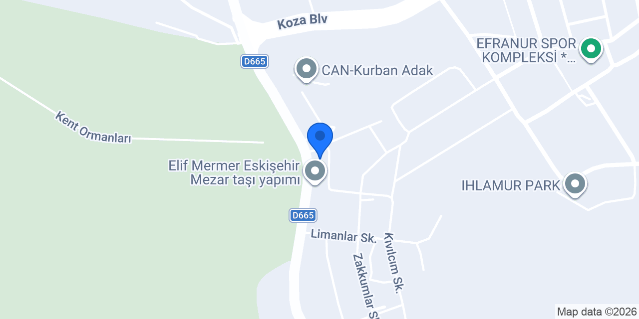 Nizamlar Mermer konumu