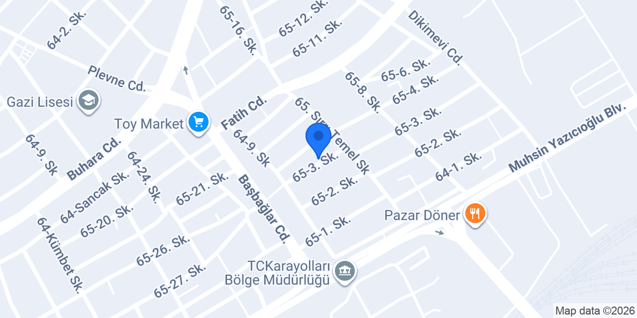 SAM-ET ET MARKET konumu