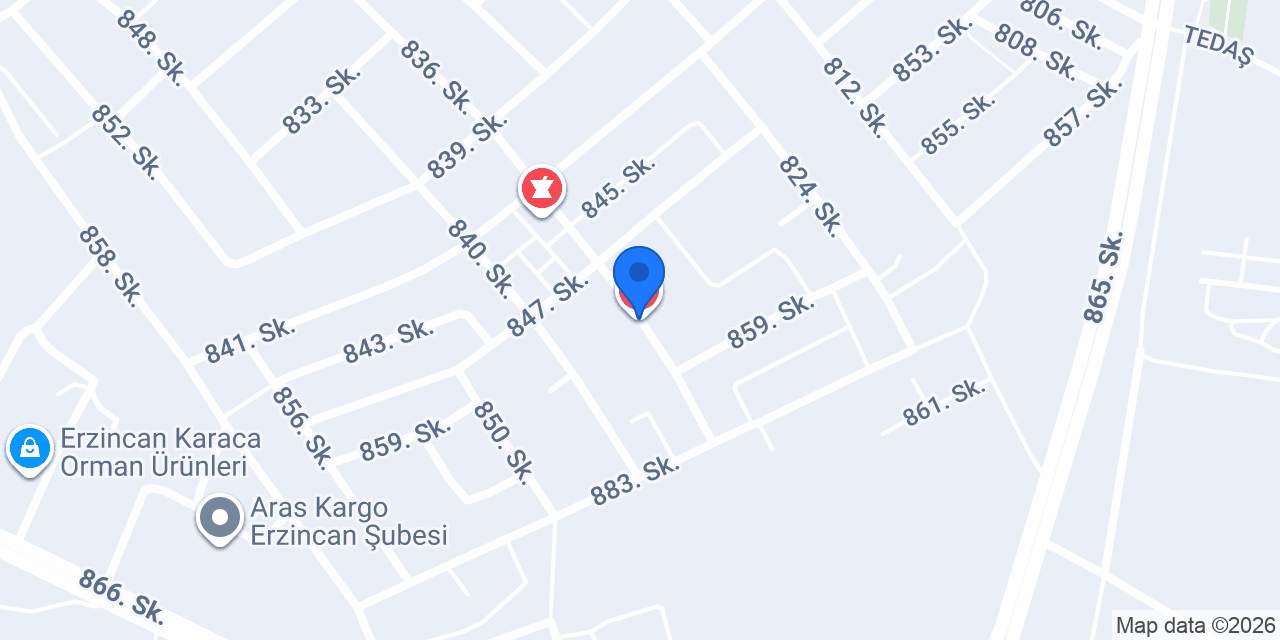 İzzetpaşa Aile Sağlığı Merkezi konumu