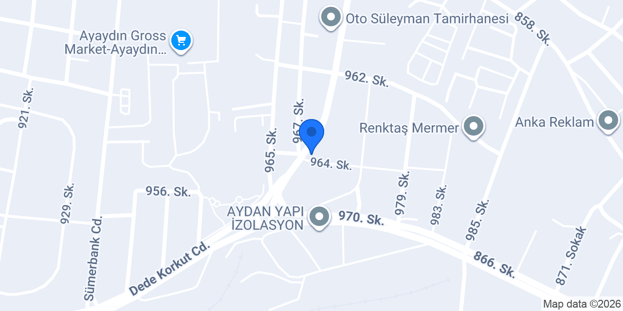 Dinamik Auto Servis konumu
