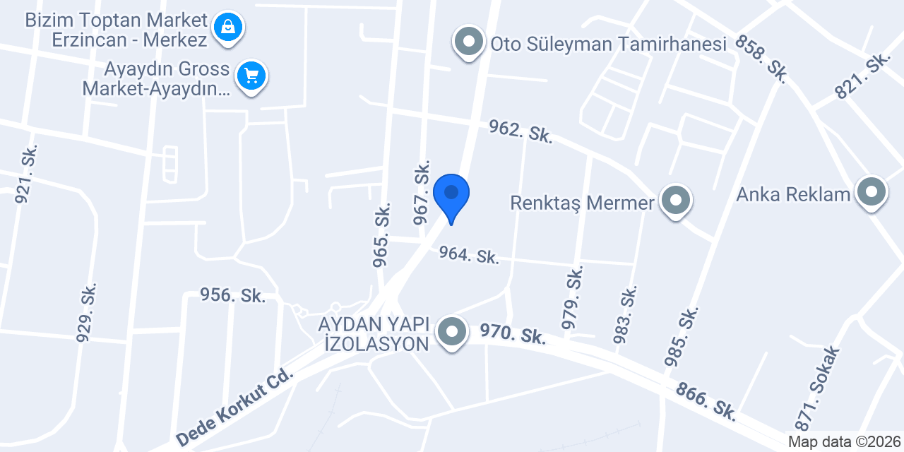Deniz Torun Mermer Granit konumu