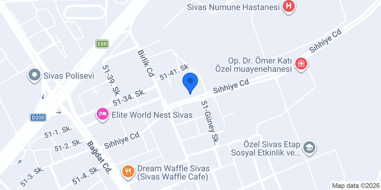 Ihlamur Eczanesi konumu