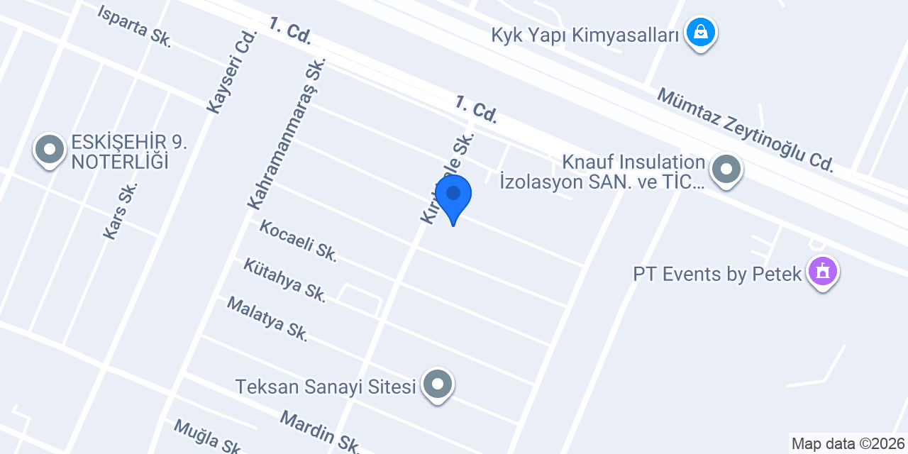 DHL eCommerce - Teksan Şubesi konumu