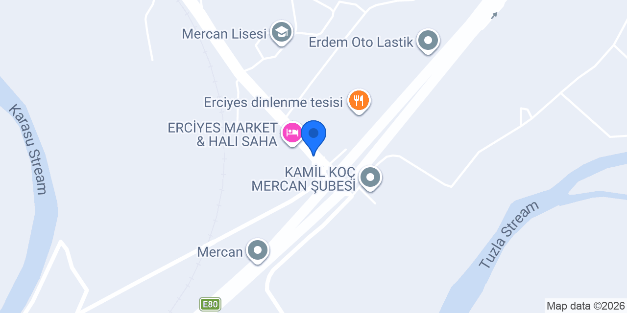ESADAŞ TURİZM MERCAN konumu