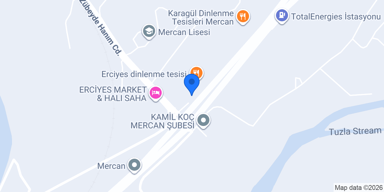 Mercan Oto Lastik konumu