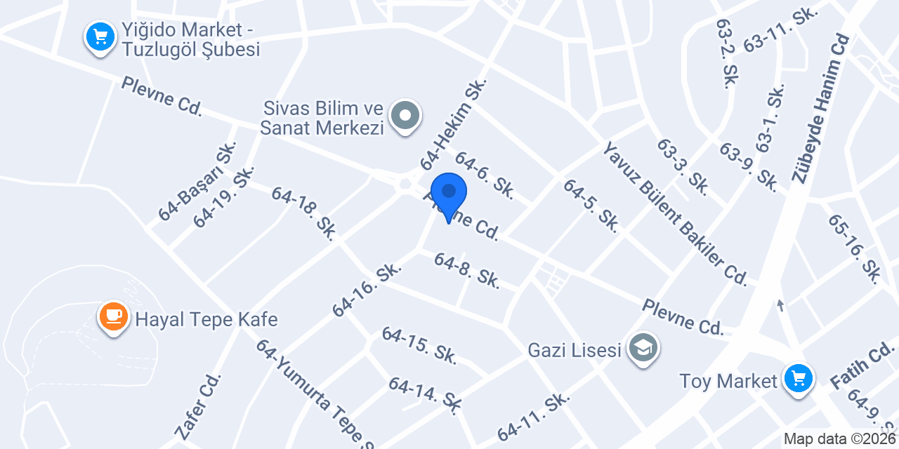 Polat Yapı Malzemeleri konumu