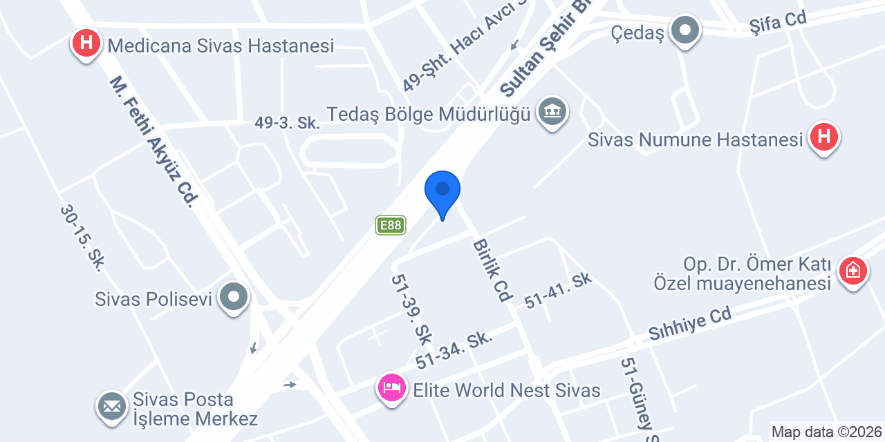 Sivas mobilya konumu