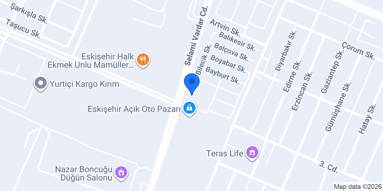 DURAN OTOMOTİV konumu