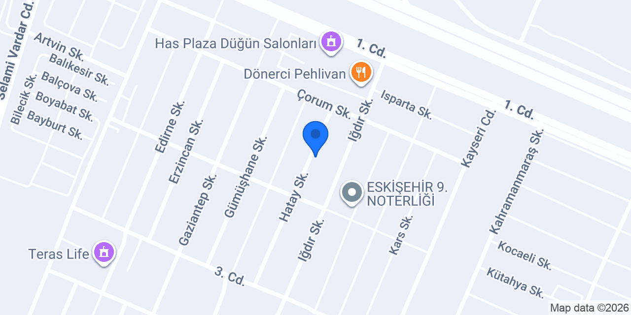 Veen Orman Ürünleri konumu