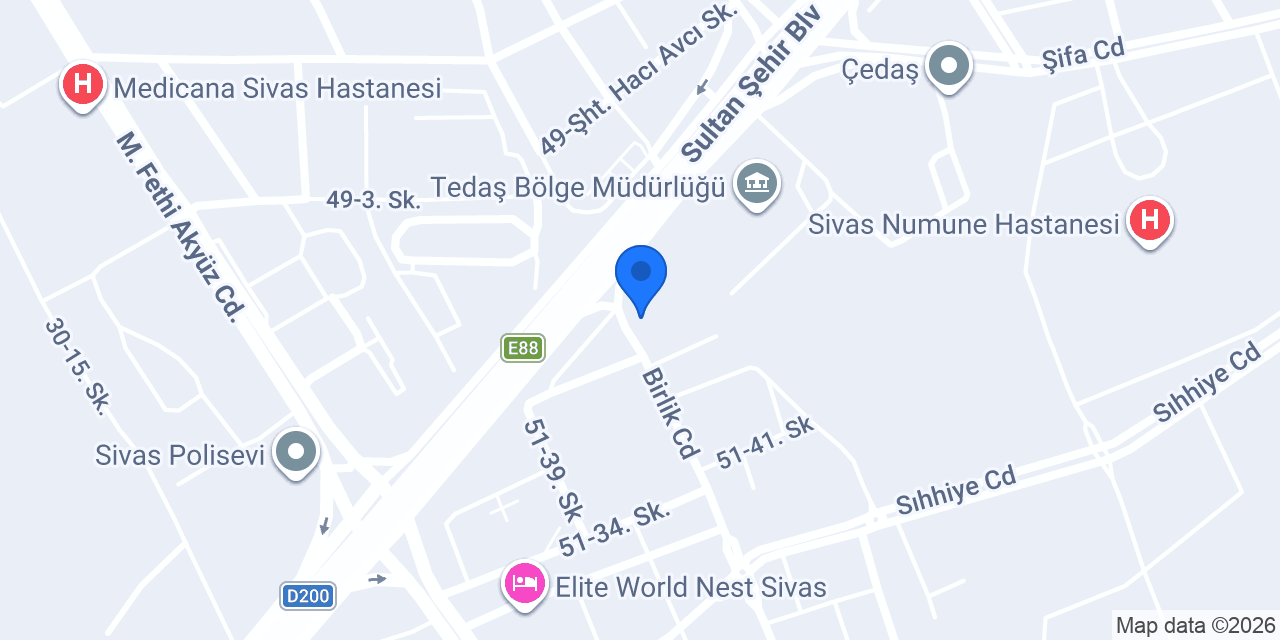 Özel ONR Diyaliz Merkezi konumu