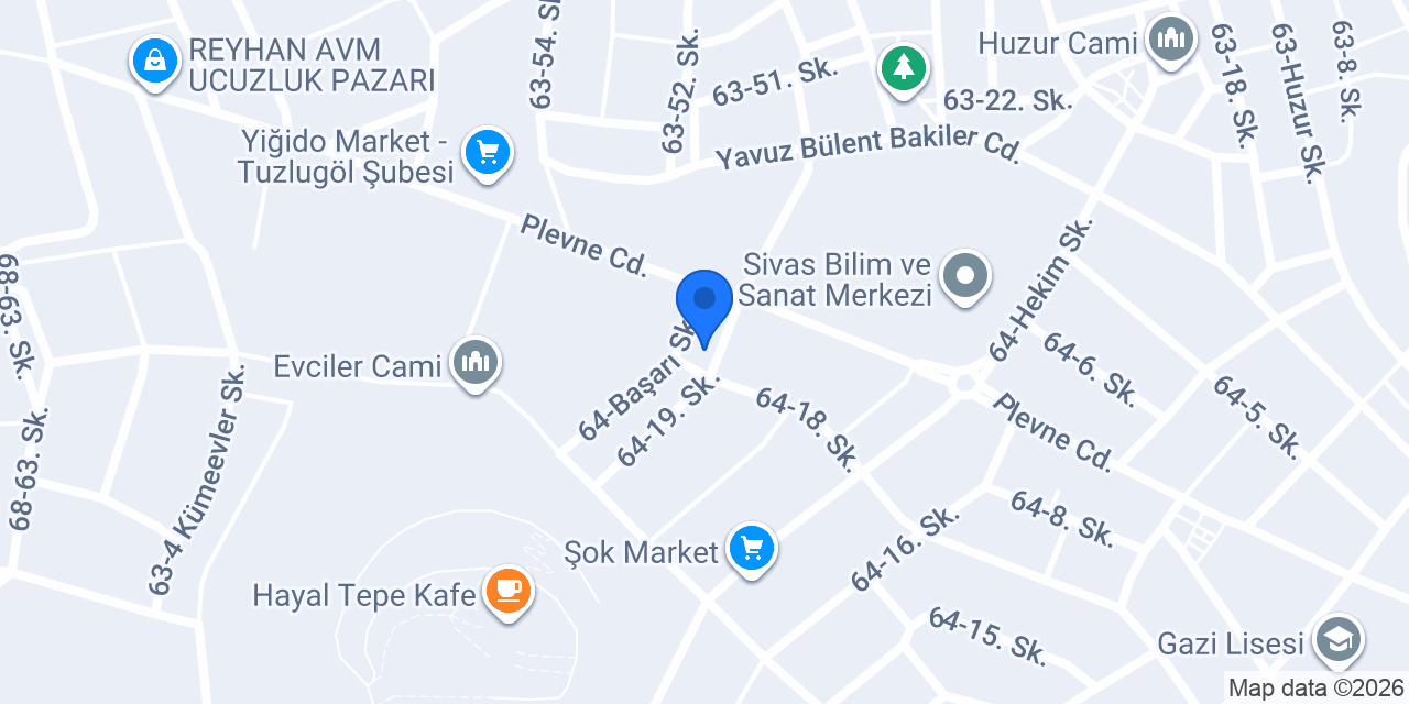 Alize Teknik Servis konumu
