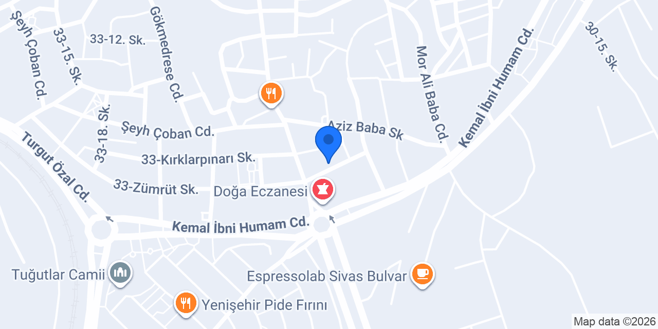 Özen Teknik Kombi Servisi konumu