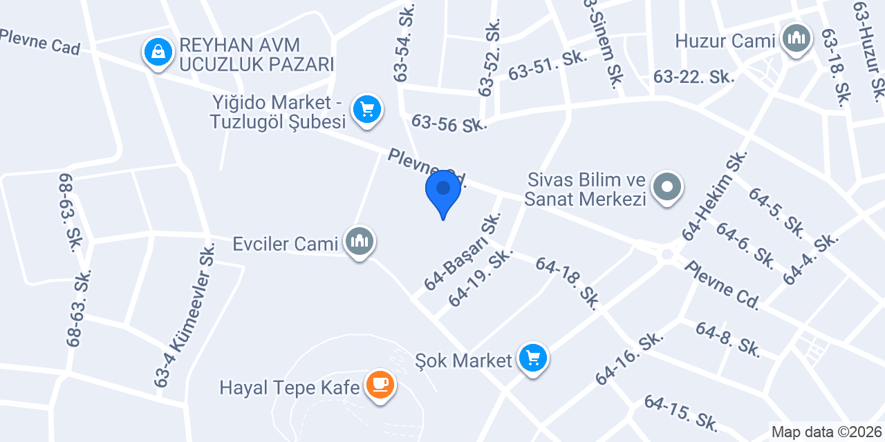 Süha Eczanesi konumu