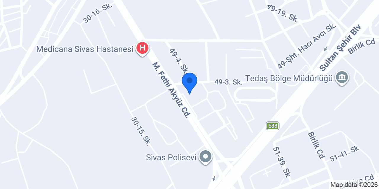 Sunguroğlu Mobilya konumu