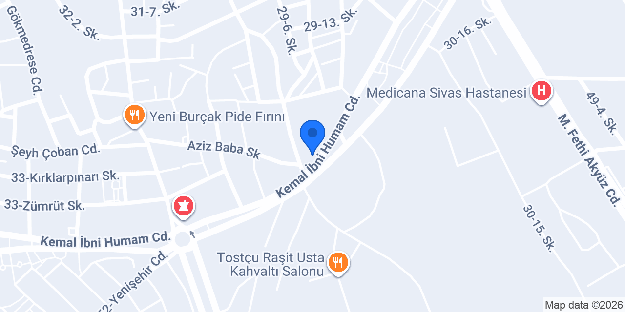 Sağlıklı Hayat Merkezi konumu