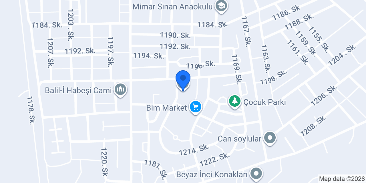 Mimar Sinan İlkokulu konumu