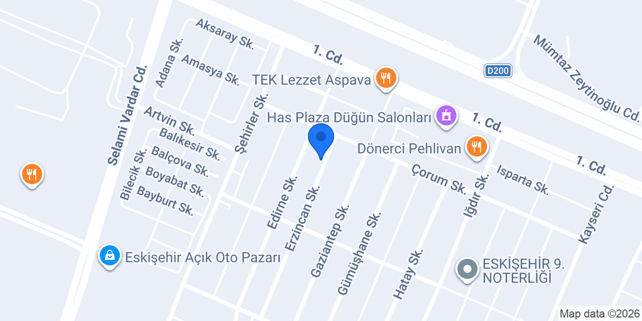 Gvn Teknik Hırdavat konumu