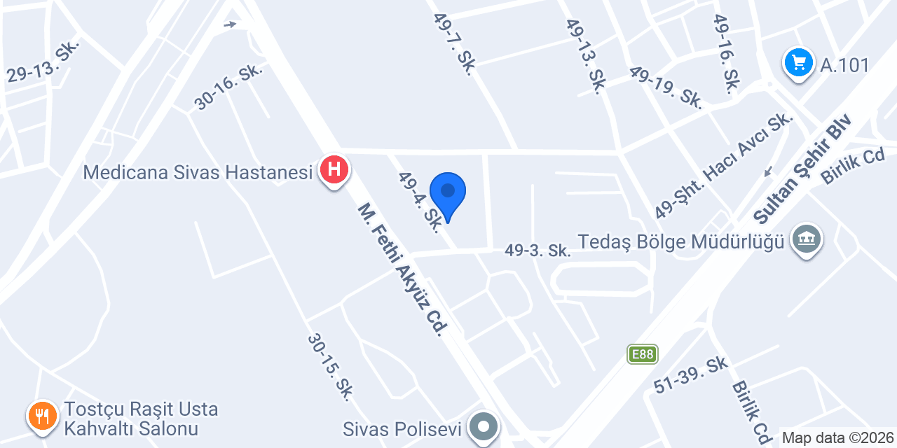 Psikolog Burak KOÇKANAT konumu