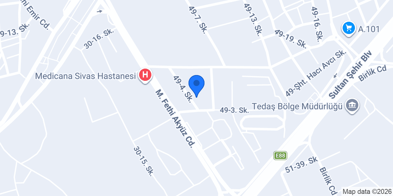 Delta Fizyoterapi konumu