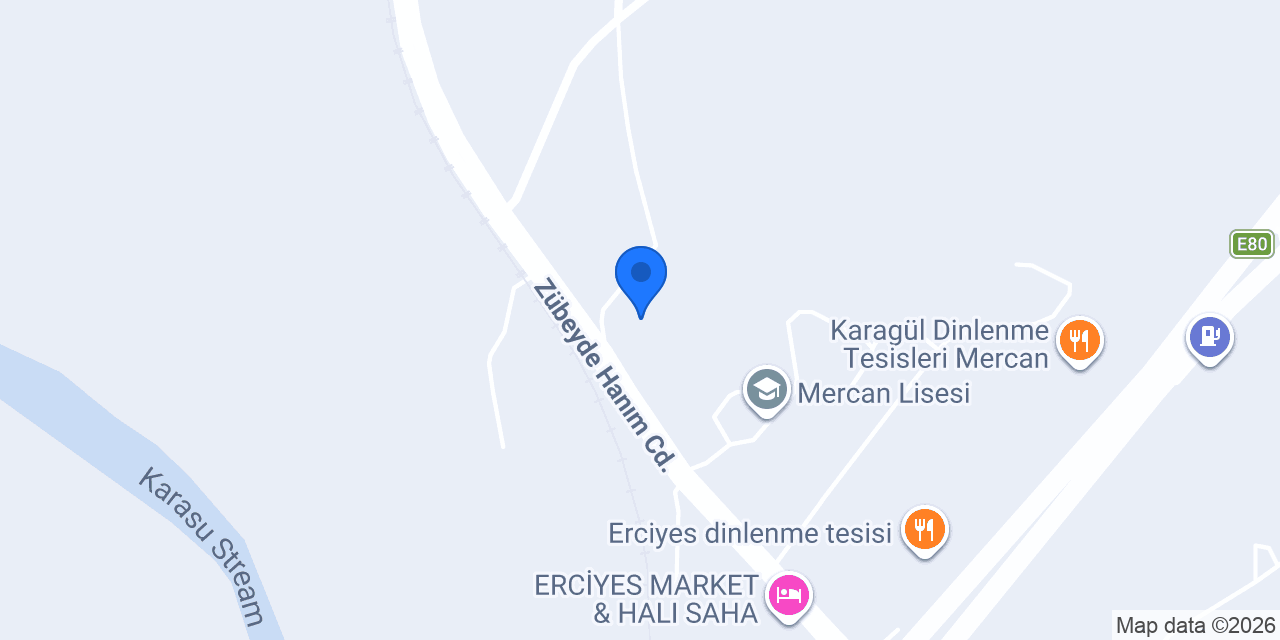 Mercan Aile Sağlık Merkezi konumu