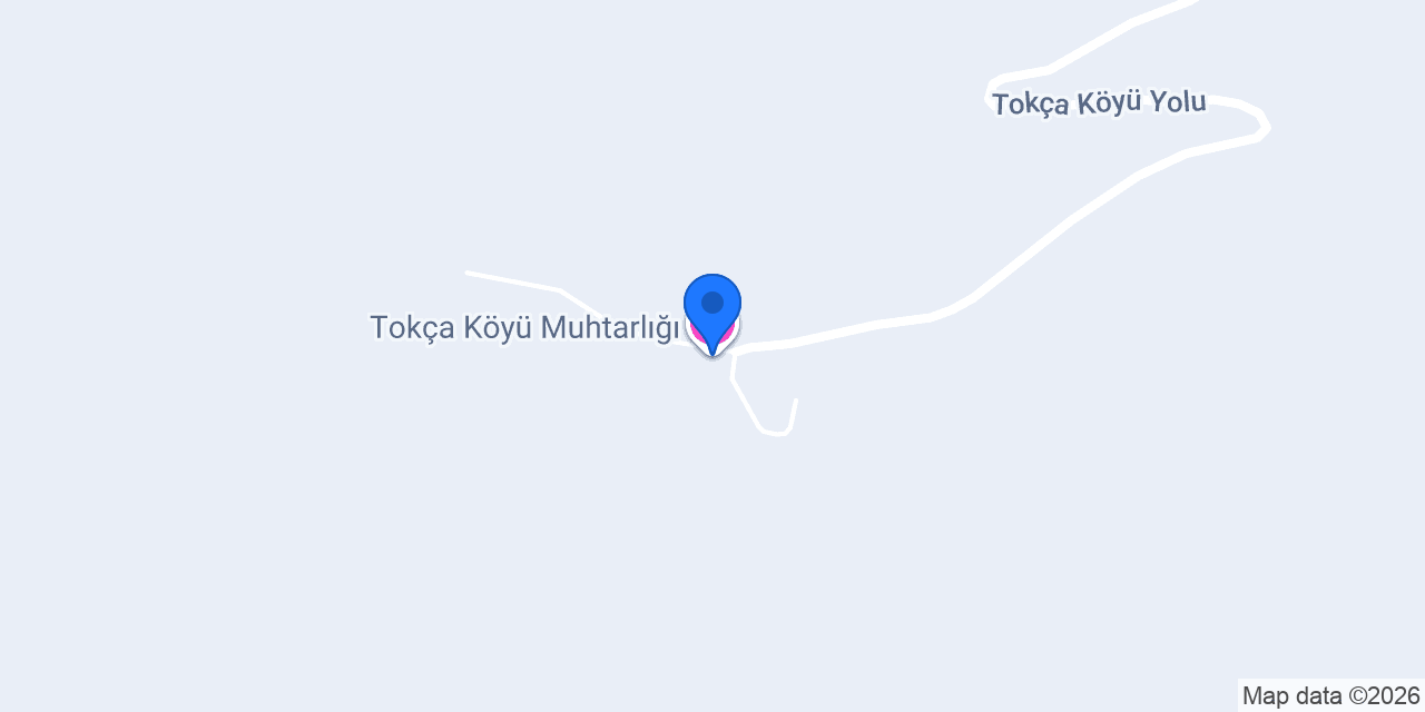 Tokça Köyü Muhtarlığı konumu