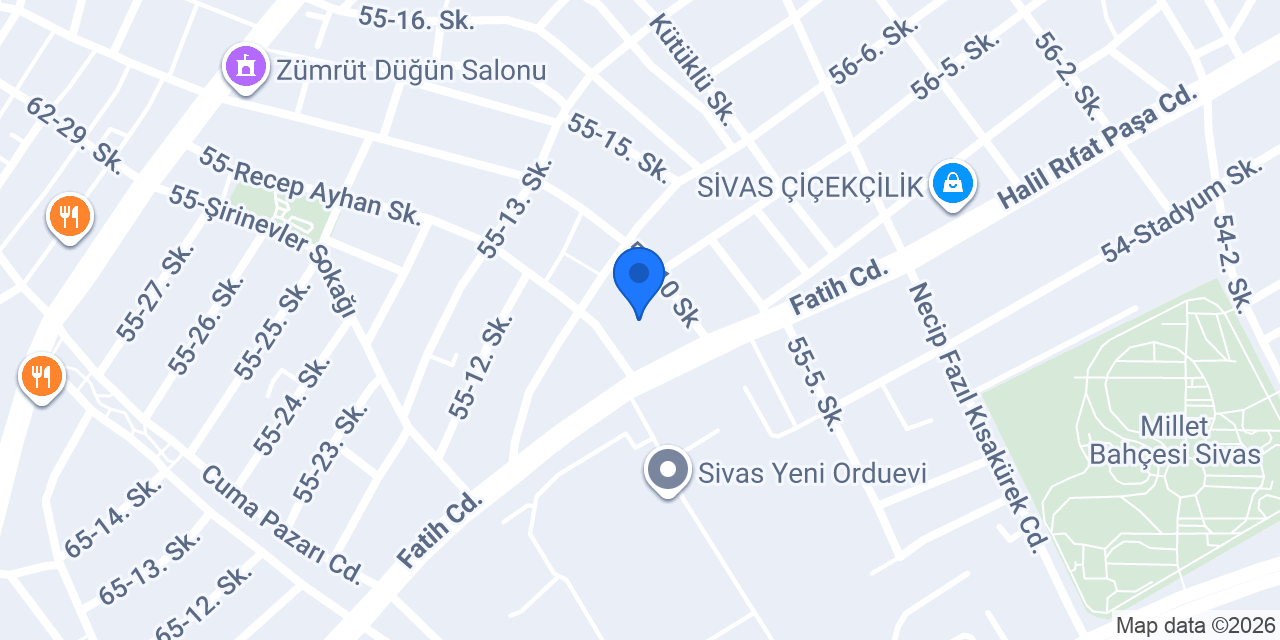 Yahya Kemal Ortaokulu konumu
