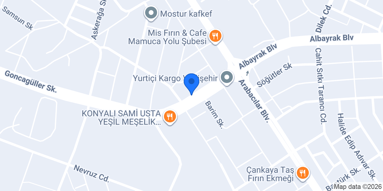 Emel Bayan Kuaförü konumu