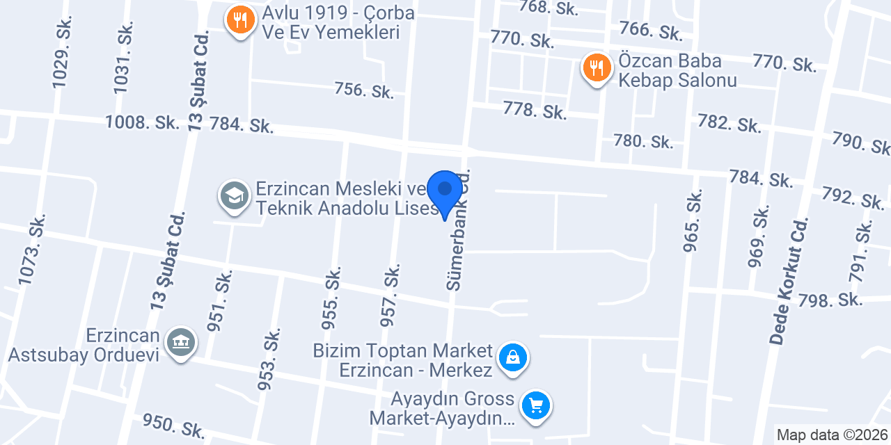 Bakırcıoğlu Elektrik Makina konumu