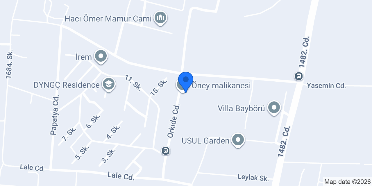 Öney malikanesi konumu