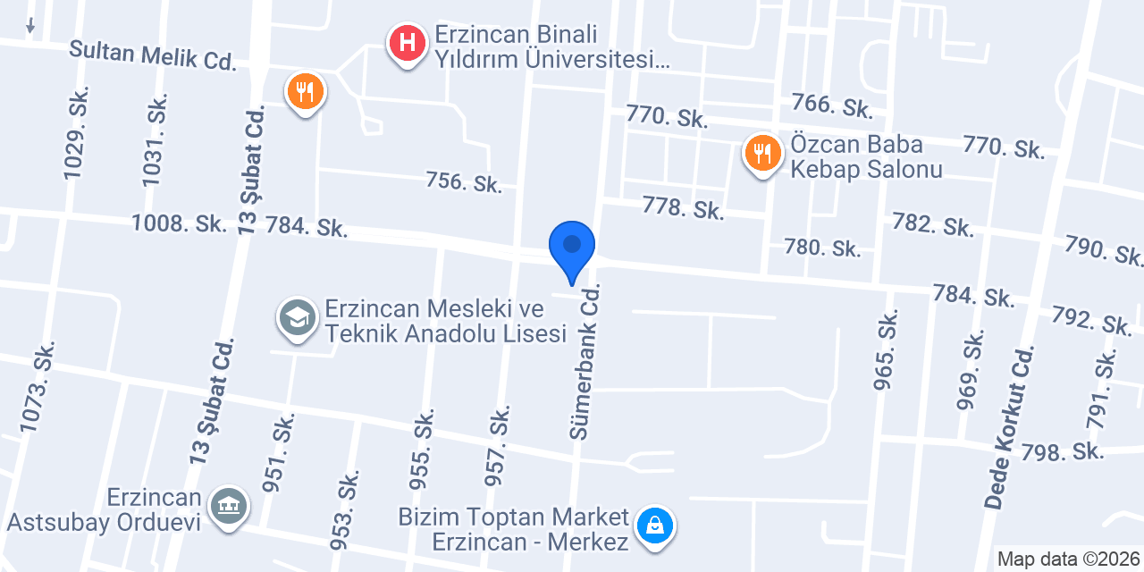 SEFA KOLEJİ konumu