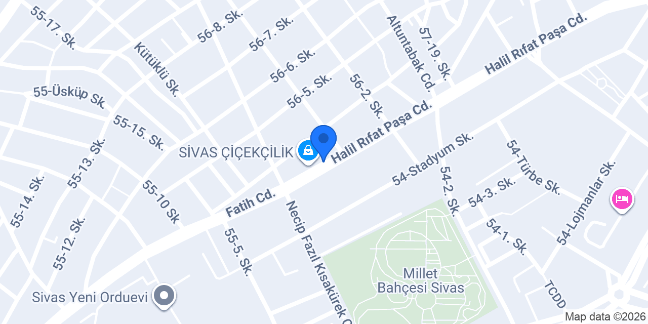 Marshall - Erşahin Ticaret konumu