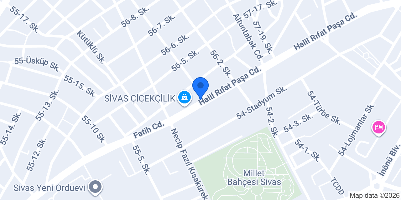 Sivas Başaran Kombi Şofben ve Tesisat konumu