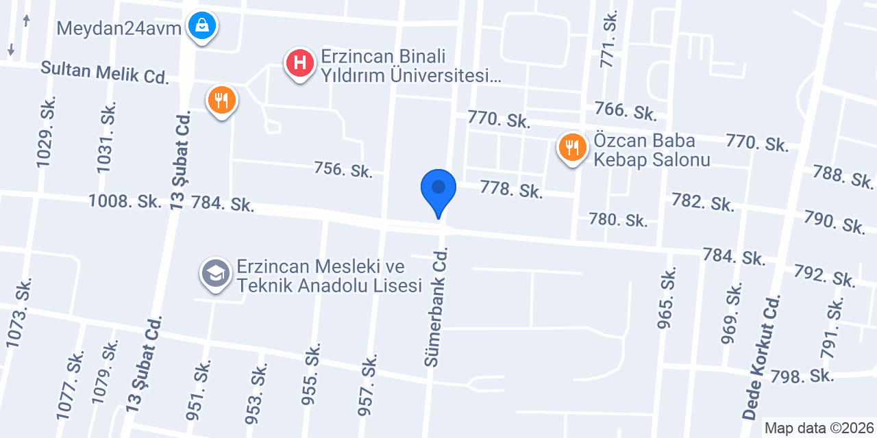2E YILDIZ YAPI konumu