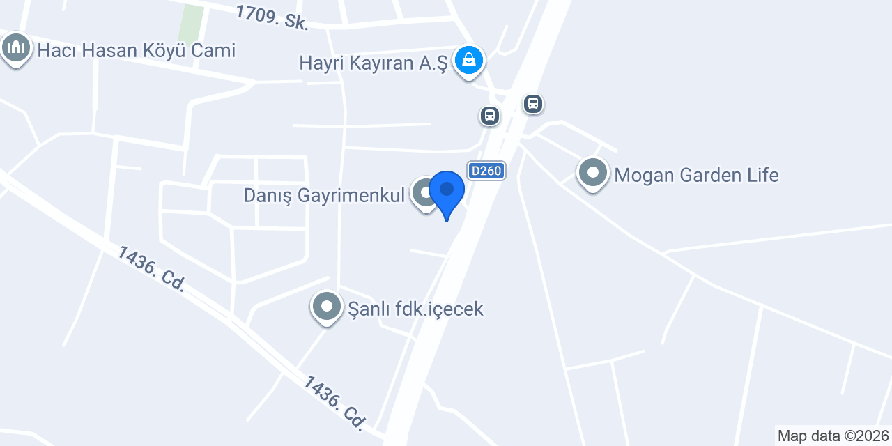 HK İNŞAAT EMLAK konumu