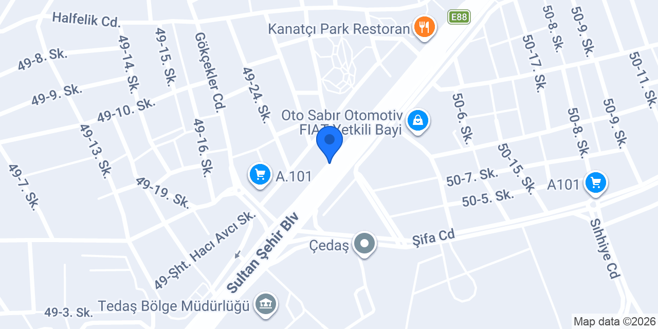 SİVAS PLANET MOBİLYA konumu