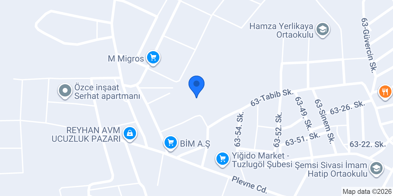 Sabırlar inşaat Ldt Şti konumu